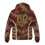 texas state bobcats dynamic heat wave maroon windbreaker jacket best selling