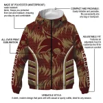 texas state bobcats dynamic heat wave maroon windbreaker jacket best selling