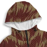 texas state bobcats dynamic heat wave maroon windbreaker jacket best selling