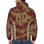 texas state bobcats dynamic heat wave maroon windbreaker jacket best selling