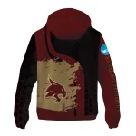 texas state bobcats grid streak maroon black windbreaker jacket best selling