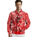texas tech red raiders dynamic rings red varsity jacket best selling