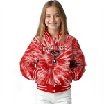 texas tech red raiders dynamic rings red varsity jacket best selling