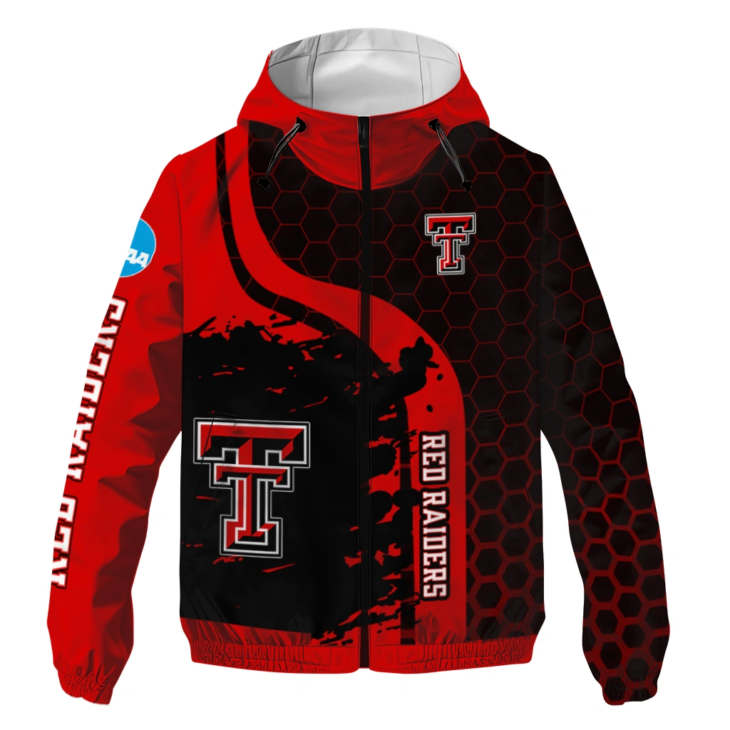 texas tech red raiders grid streak red black windbreaker jacket best selling texas tech red raiders grid streak red black windbreaker jacket best selling