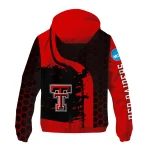 texas tech red raiders grid streak red black windbreaker jacket best selling