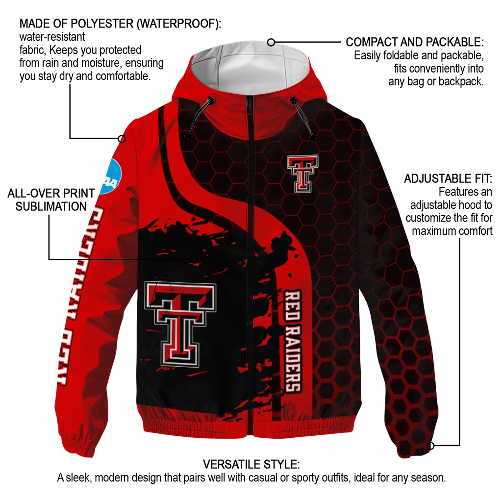 texas tech red raiders grid streak red black windbreaker jacket new arrival texas tech red raiders grid streak red black windbreaker jacket new arrival