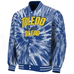 toledo rockets dynamic rings blue varsity jacket best selling