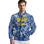 toledo rockets dynamic rings blue varsity jacket best selling