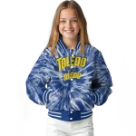 toledo rockets dynamic rings blue varsity jacket best selling
