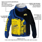 toledo rockets grid streak blue black windbreaker jacket best selling