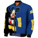 toledo rockets mickey mouse blue bomber jacket best selling
