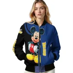 toledo rockets mickey mouse blue bomber jacket best selling