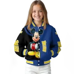 toledo rockets mickey mouse blue varsity jacket best selling