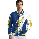 toledo rockets ripped bolt blue white varsity jacket best selling