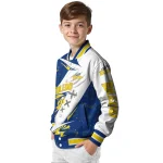 toledo rockets ripped bolt blue white varsity jacket best selling