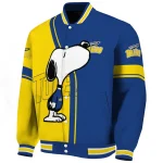 toledo rockets snoopy attitude blue varsity jacket best selling