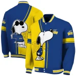 toledo rockets snoopy attitude blue varsity jacket best selling