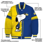toledo rockets snoopy attitude blue varsity jacket best selling