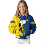 toledo rockets snoopy attitude blue varsity jacket best selling
