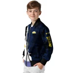 toledo rockets torn texture print blue black bomber jacket best selling