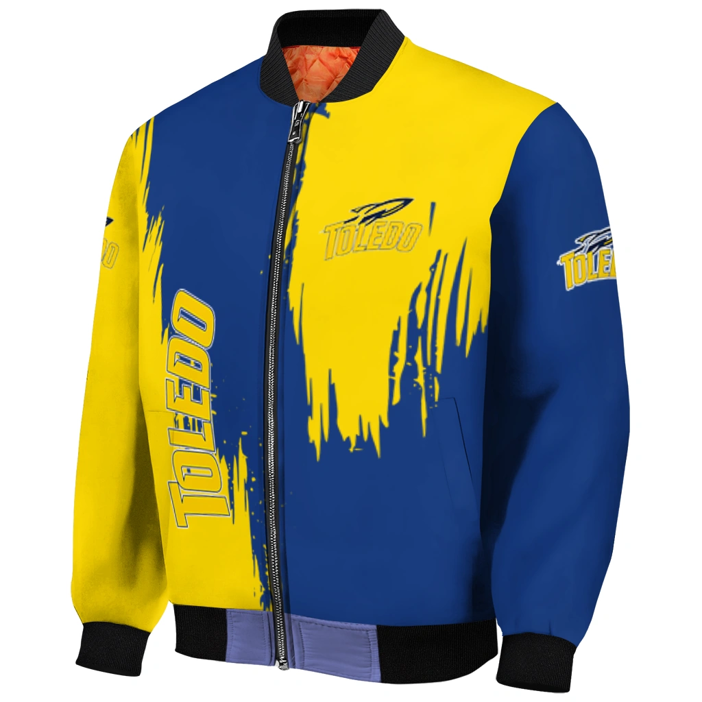 toledo rockets urban mark blue bomber jacket fashion forward toledo rockets urban mark blue bomber jacket fashion forward