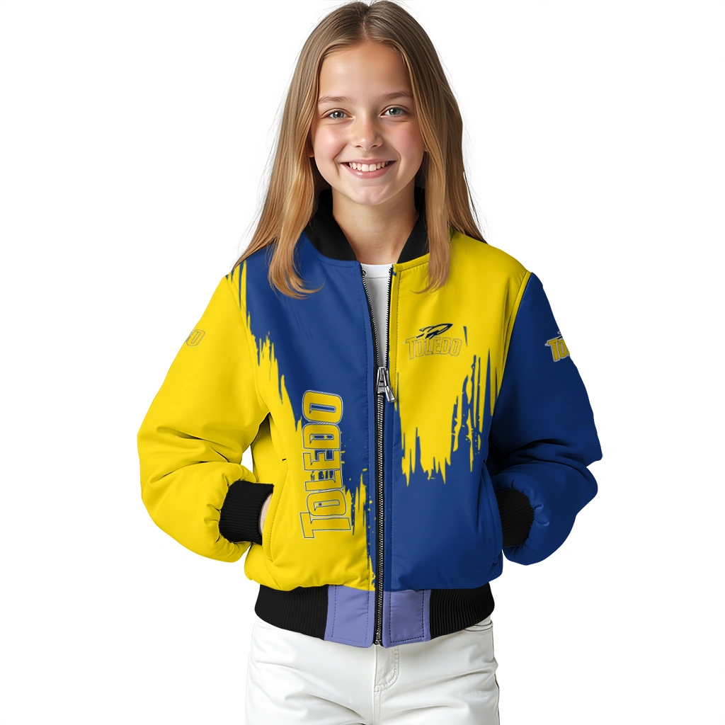 toledo rockets urban mark blue bomber jacket top rated toledo rockets urban mark blue bomber jacket top rated