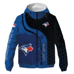toronto blue jays hex splash blue black windbreaker jacket best selling