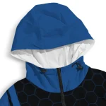 toronto blue jays hex splash blue black windbreaker jacket best selling