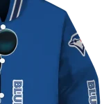 toronto blue jays mickey mouse blue varsity jacket best selling