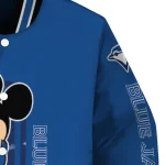 toronto blue jays minnie mouse blue varsity jacket best selling
