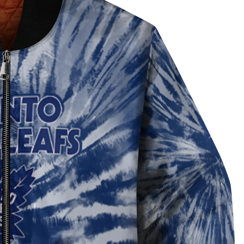 toronto maple leafs dynamic rings blue bomber jacket premium grade toronto maple leafs dynamic rings blue bomber jacket premium grade