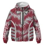 troy trojans dynamic heat wave red windbreaker jacket best selling