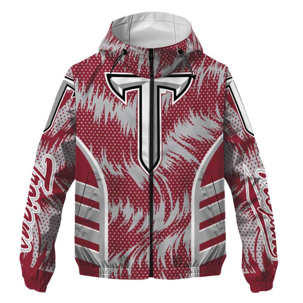 troy trojans dynamic heat wave red windbreaker jacket best selling troy trojans dynamic heat wave red windbreaker jacket best selling