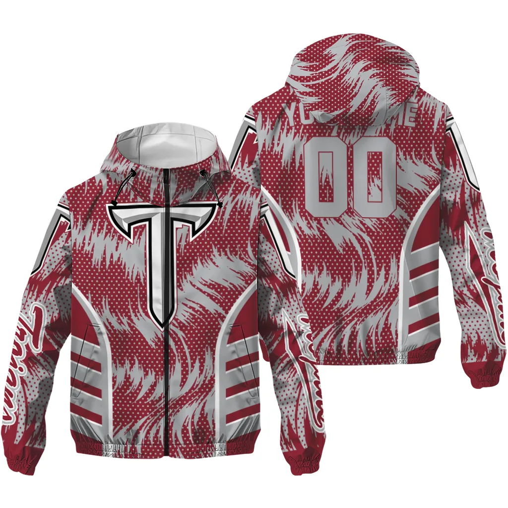 troy trojans dynamic heat wave red windbreaker jacket high quality troy trojans dynamic heat wave red windbreaker jacket high quality