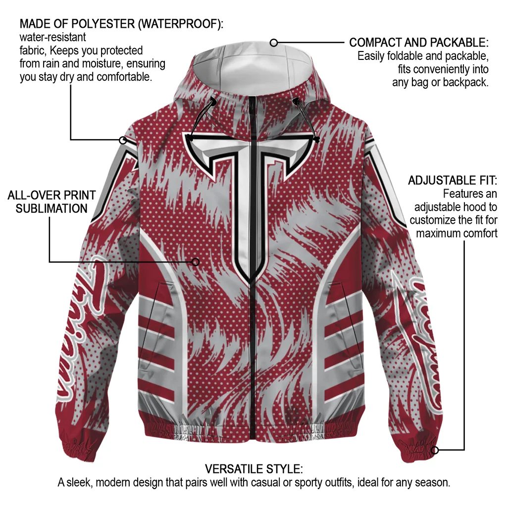 troy trojans dynamic heat wave red windbreaker jacket new arrival troy trojans dynamic heat wave red windbreaker jacket new arrival