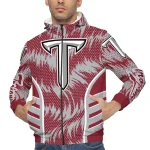 troy trojans dynamic heat wave red windbreaker jacket best selling