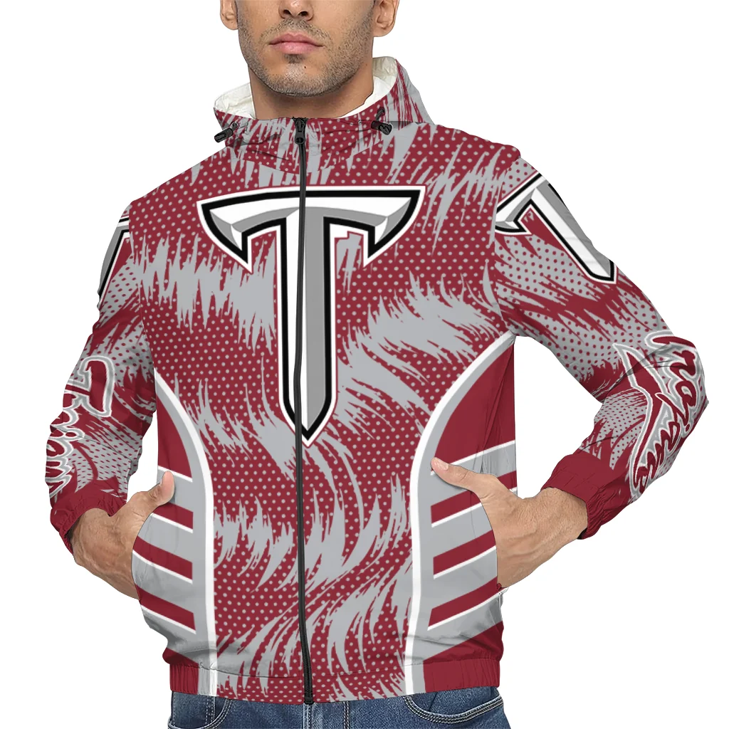troy trojans dynamic heat wave red windbreaker jacket top rated troy trojans dynamic heat wave red windbreaker jacket top rated