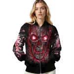 troy trojans inferno skull red black bomber jacket best selling