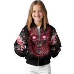 troy trojans inferno skull red black bomber jacket best selling