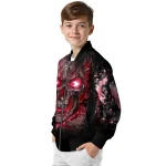 troy trojans inferno skull red black bomber jacket best selling