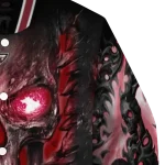 troy trojans inferno skull red black varsity jacket best selling
