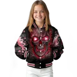 troy trojans inferno skull red black varsity jacket best selling