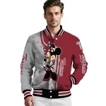 troy trojans minnie mouse red varsity jacket best selling