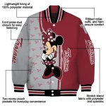 troy trojans minnie mouse red varsity jacket best selling