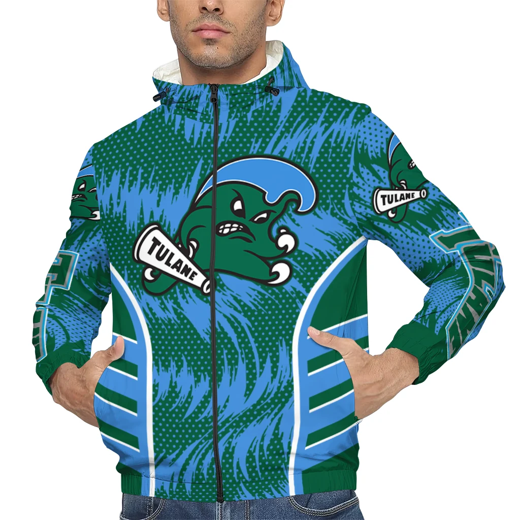 tulane green wave dynamic heat wave green windbreaker jacket top rated tulane green wave dynamic heat wave green windbreaker jacket top rated