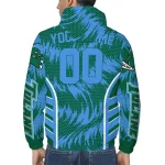 tulane green wave dynamic heat wave green windbreaker jacket best selling