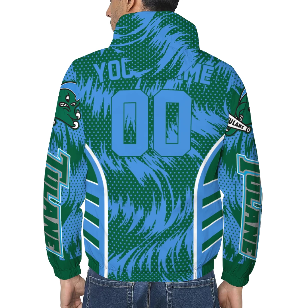 tulane green wave dynamic heat wave green windbreaker jacket trendy tulane green wave dynamic heat wave green windbreaker jacket trendy