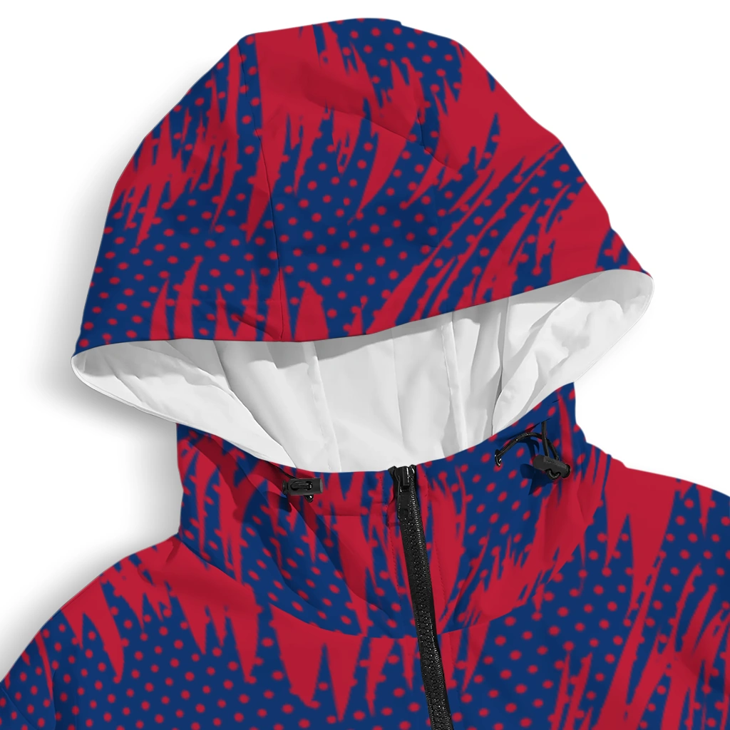 tulsa golden hurricane dynamic heat wave blue windbreaker jacket premium grade tulsa golden hurricane dynamic heat wave blue windbreaker jacket premium grade