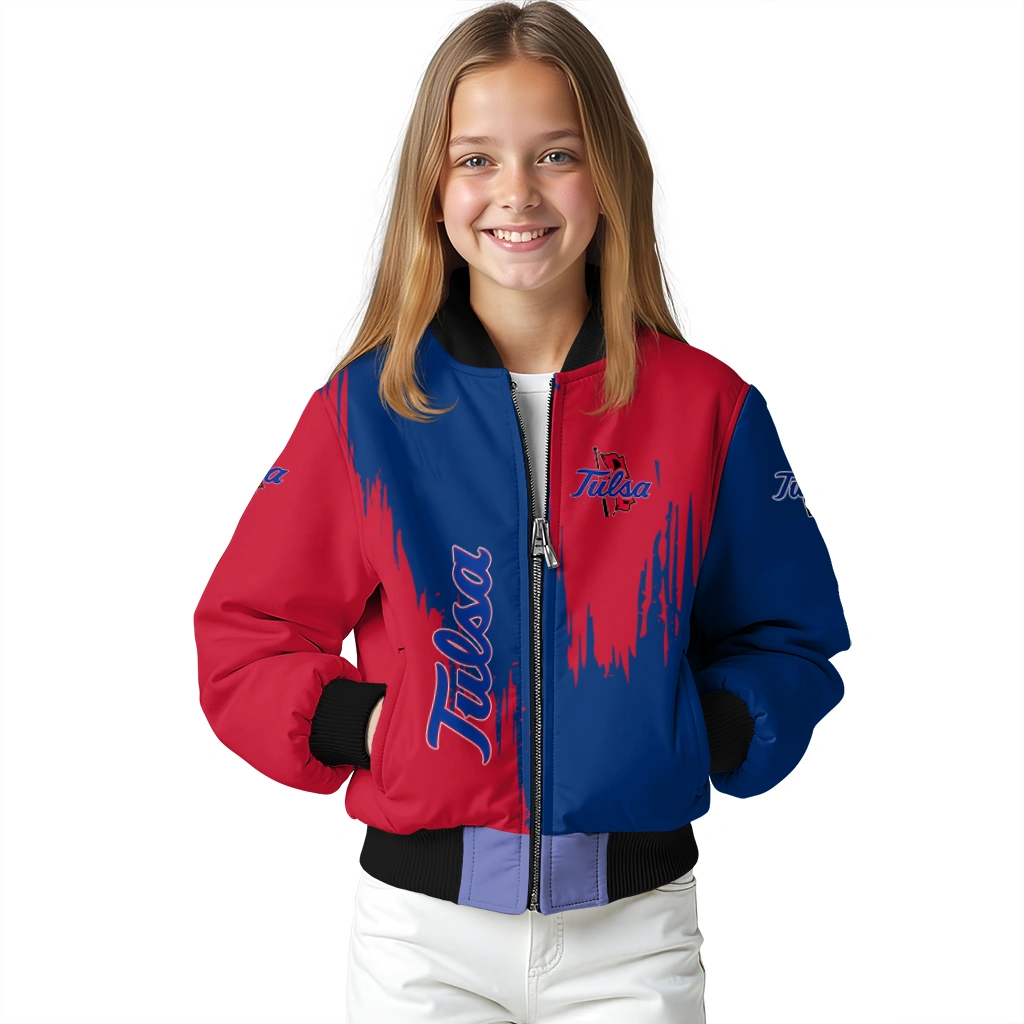 tulsa golden hurricane urban mark blue bomber jacket top rated tulsa golden hurricane urban mark blue bomber jacket top rated