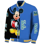 ucla bruins mickey mouse blue varsity jacket best selling